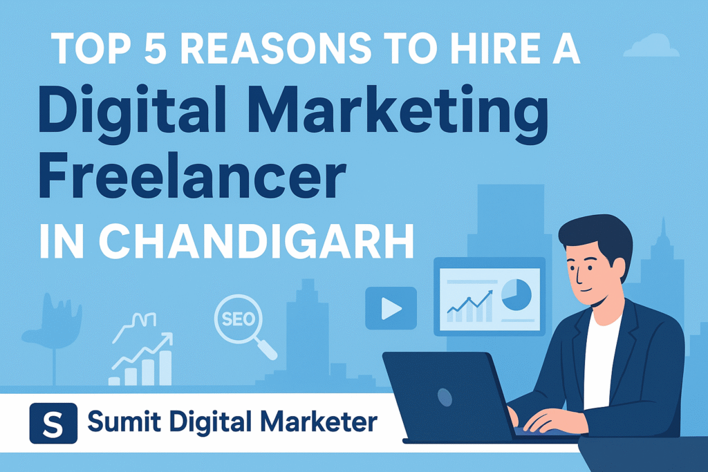 “Digital Marketing Freelancer in Chandigarh – Sumit Digital Marketer”